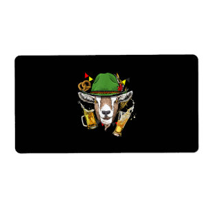 Chèvre Oktoberfest Lederhosen Costume cadeau