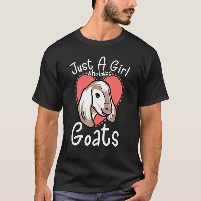 Chèvre Tshirt Lover, Racnher Tee, Chèvre Farmer G (Devant)