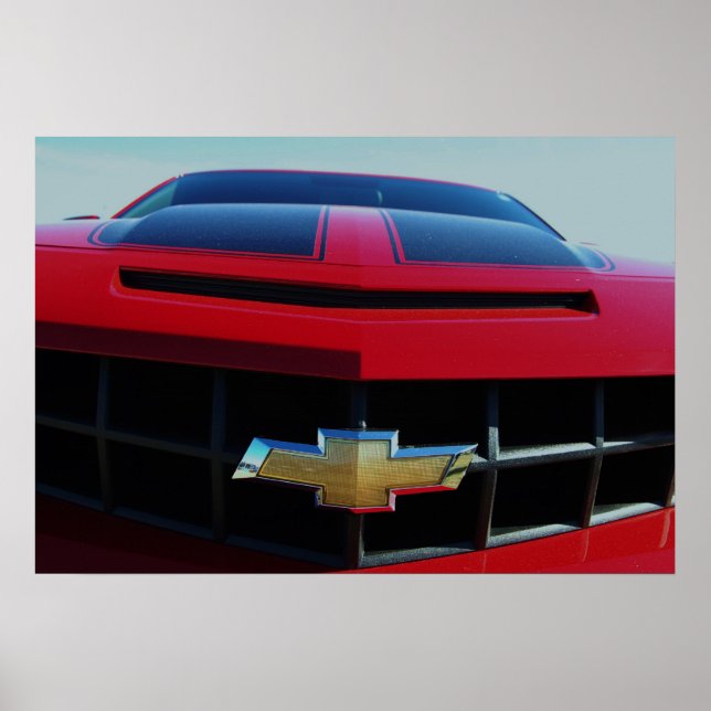 Chevrolet Camaro SS Poster (Front)