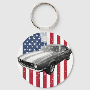Chevrolet Camaro z28 Keychain