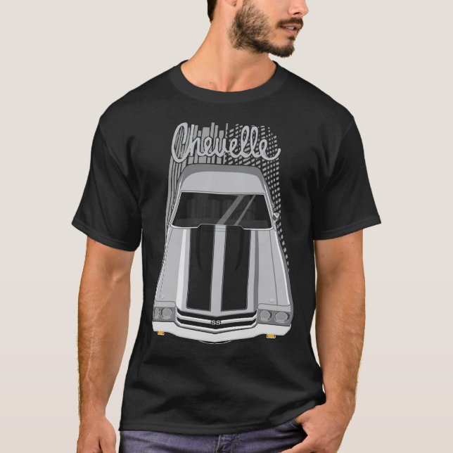 Chevrolet Chevelle SS 1970 - silver T-Shirt (Devant)
