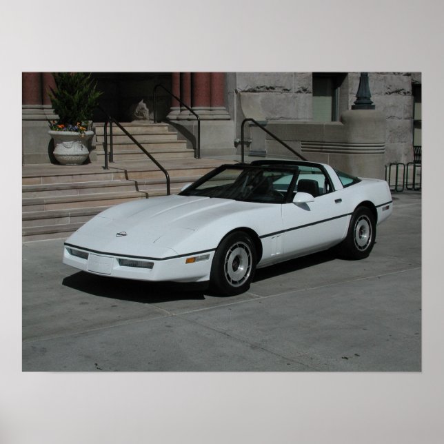 Chevrolet Corvette C4 Poster (Front)