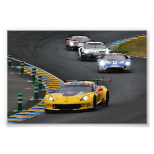 Chevrolet Corvette C7.R 24 Hours of Le Mans 2019 Photo Print