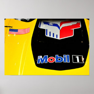 Chevrolet Corvette C7.R Front View Poster