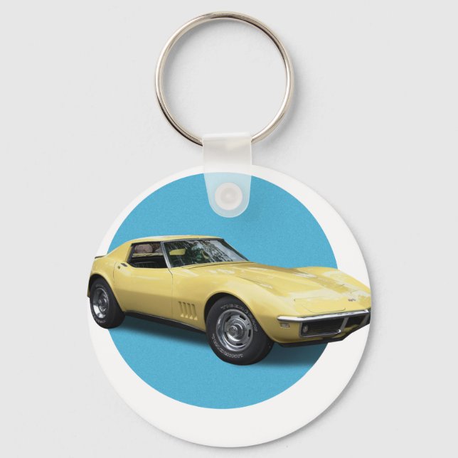 Chevrolet Corvette Keychain (Front)