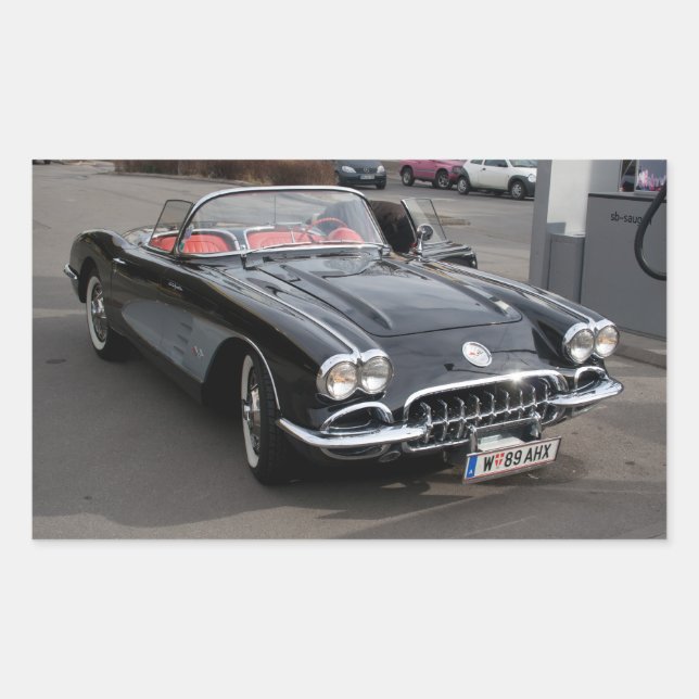 Chevrolet Corvette Sticker (Front)