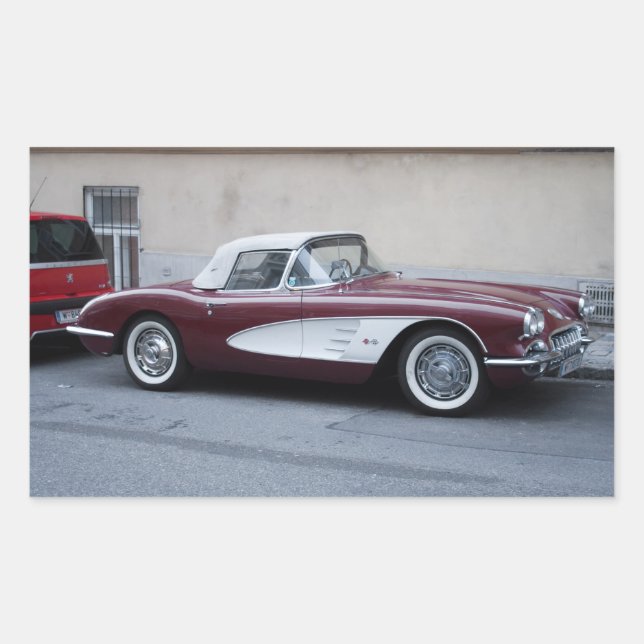 Chevrolet Corvette Sticker (Front)