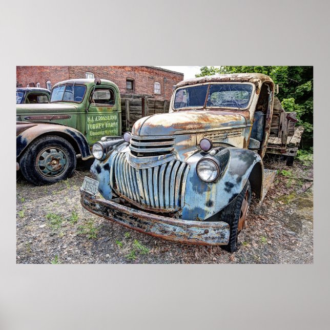 CHEVROLET FLATBED TRUCK  1946 POSTER (Front)