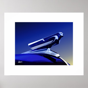 Chevrolet Hood Ornament Poster