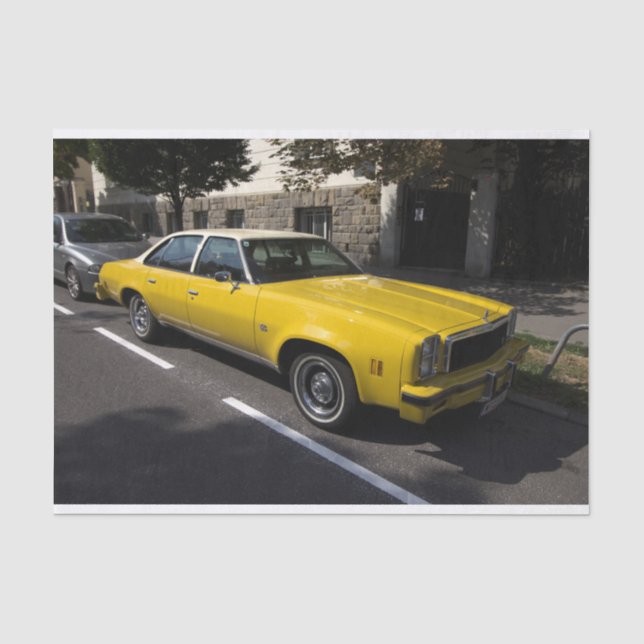 Chevrolet Malibu Classic Tissue Paper (Front)