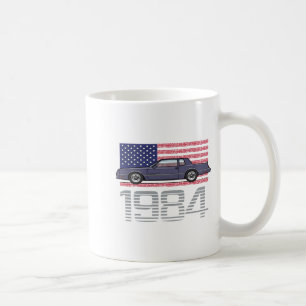 Chevrolet Monte Carlo Blue 1984 Coffee Mug