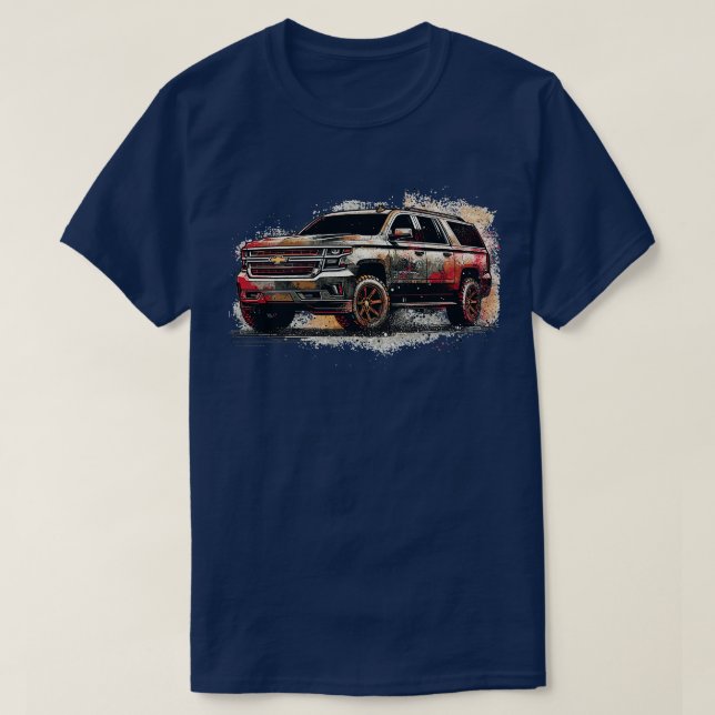 Chevrolet Suburban 9 T-Shirt (Design Front)