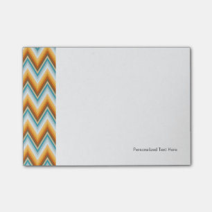 Chevron Background Pattern Post-it Notes