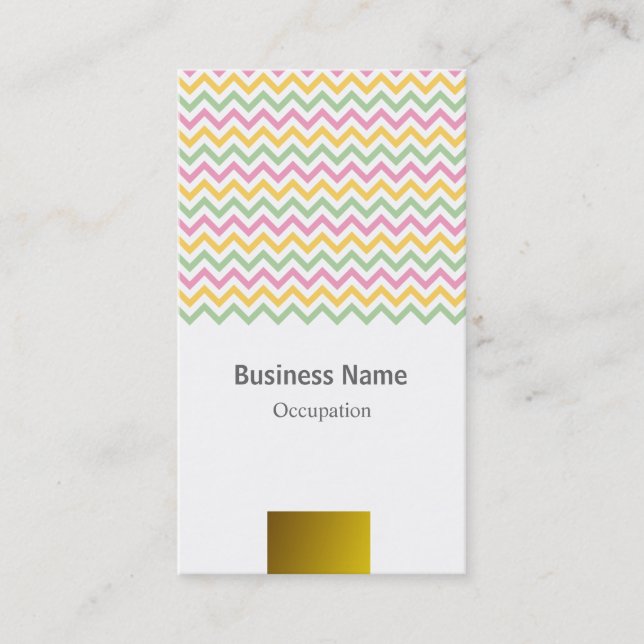 Chevron Business Card (Front)