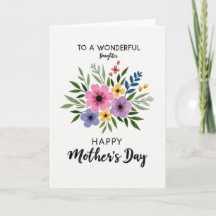 Chevron Celebration Blossom Card