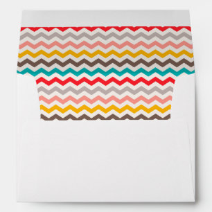 Chevron Coloré - Enveloppe