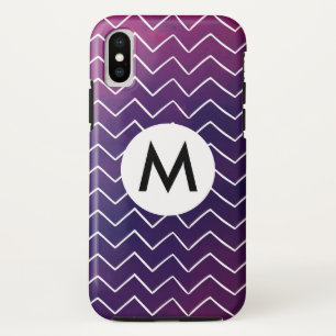 chevron drawn pattern Case-Mate iPhone case