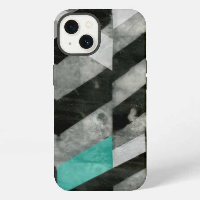Chevron Exclusion II iPhone Case (Back)