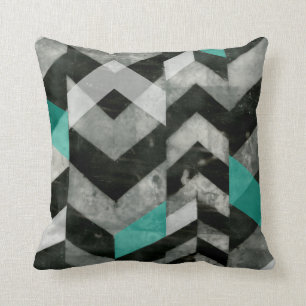 Chevron Exclusion II Throw Pillow