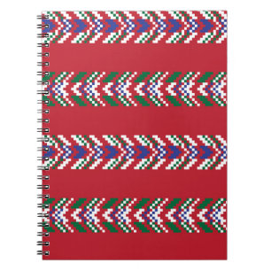 Chevron fair isle seamless pattern designallover, notebook