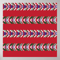 Chevron fair isle seamless pattern designallover, 