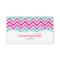 Chevron Faux Glitter Rainbow Coloful Girly Bling