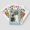 Chevron Framed Photo Playing Cards