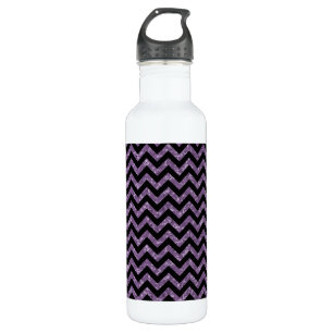 Chevron Glitter Look 710 Ml Water Bottle
