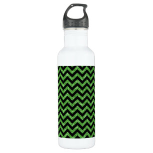Chevron Glitter Look 710 Ml Water Bottle