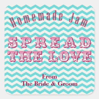 Chevron Homemade Preserves Canning Stickers