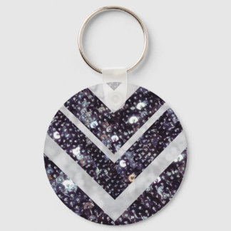 Chevron Keychain
