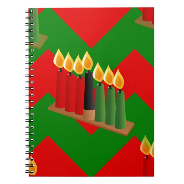 chevron kwanzaa notebook (Front)