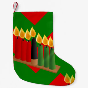 chevron kwanzaa xmas christmas stocking