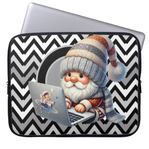 Chevron Laptop Gnome Laptop Sleeve