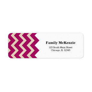 Chevron Magenta