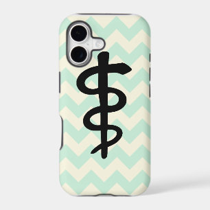 Chevron Medical Symbol iPhone Case