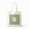 Chevron Monogram Personalized Tote