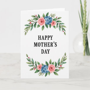 Chevron Mothers Day Tribute Card