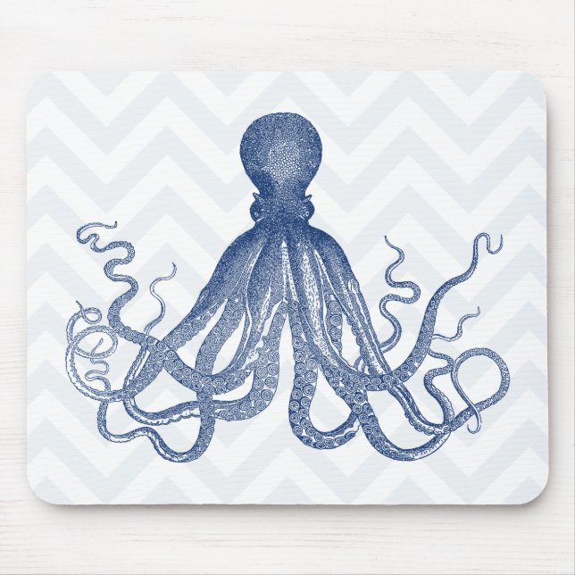 Chevron Octopus LT Mouse Pad (Front)