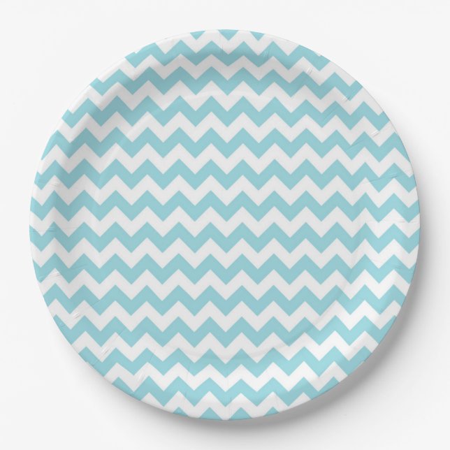 Chevron Paper Plate (Front)