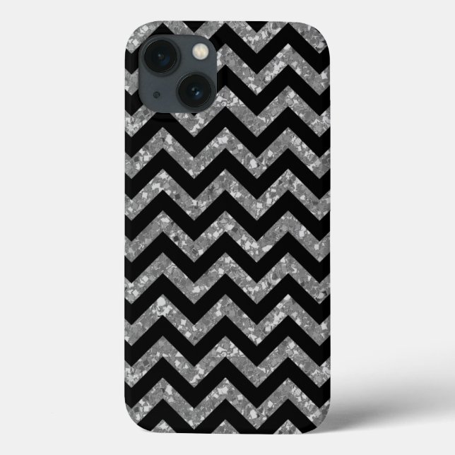 Chevron Parties scintillant Look iPhone 6 coque To (Verso)