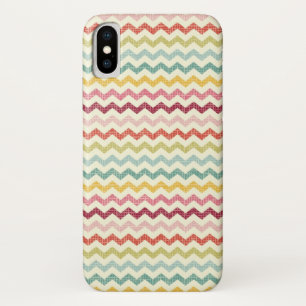 Chevron Pattern 4 iPhone X Case