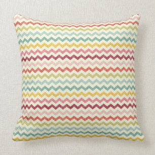 Chevron Pattern 4 Throw Pillow