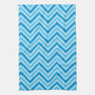 Chevron Pattern Background Kitchen Towel