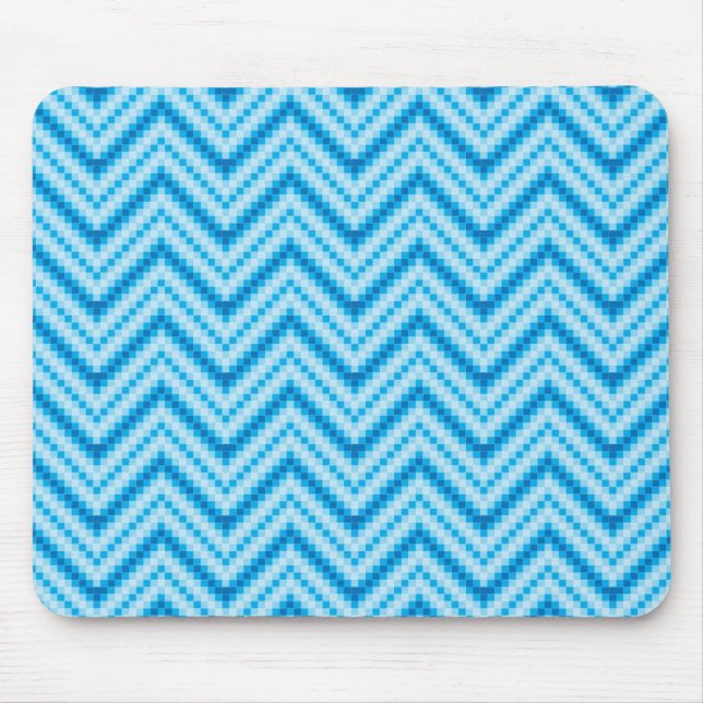 Chevron Pattern Background Mouse Pad (Front)