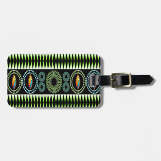 Chevron  Pattern Luggage Tag