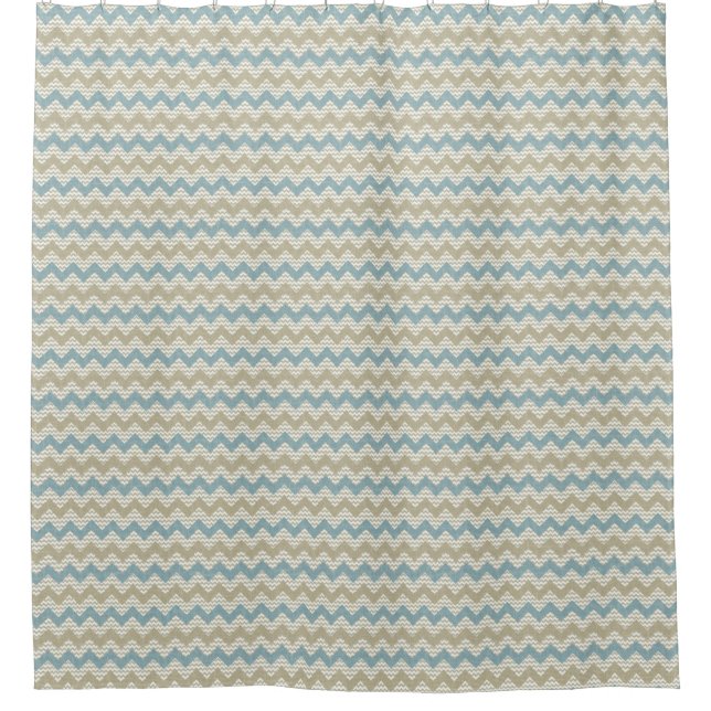 Chevron pattern on linen texture (Front)