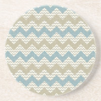 Chevron pattern on linen texture