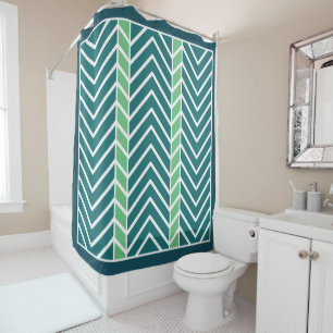 Chevron Pattern Teal