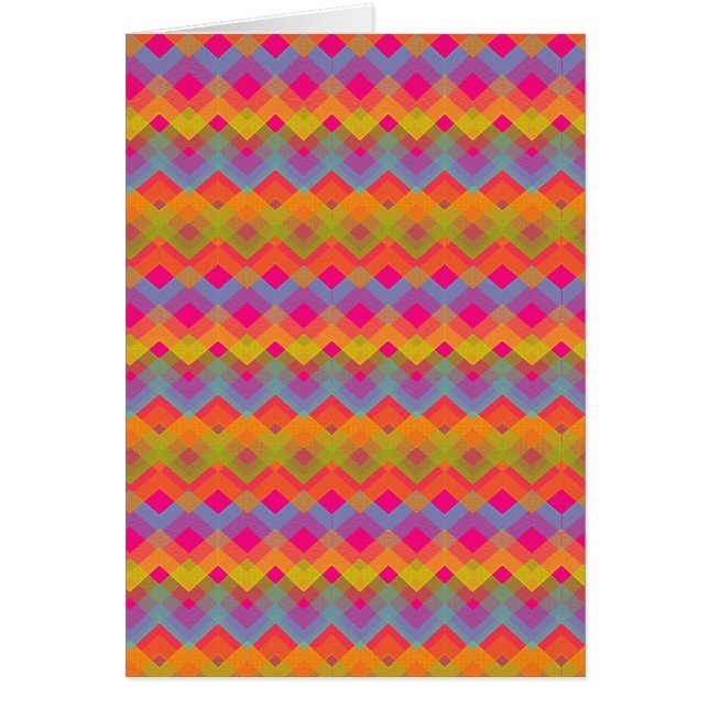 Chevron Rainbow Pattern (Front)